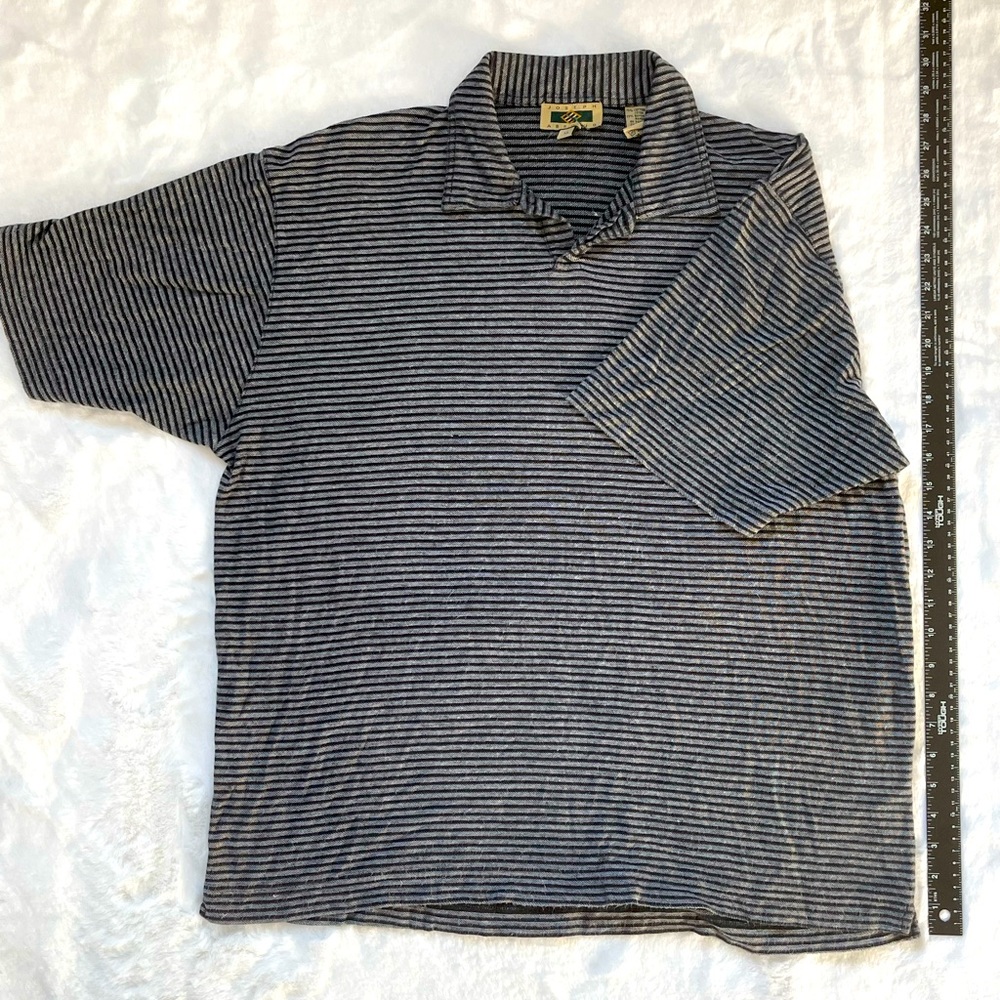 Joseph Abboud- Men’s - XL - black & gray stripes